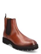 Lightweight Chelsea Boot - Grained Leather Støvletter Chelsea Boot Bro...