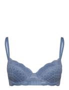 Idole Underwire And Padding Bra Lingerie Bras & Tops Wired Bras Blue E...