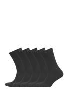 Decoy Ankle Sock Cotton 5-Pk Lingerie Socks Regular Socks Black Decoy