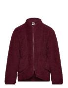 Fleece Jacket Outerwear Fleece Outerwear Fleece Jackets Burgundy Müsli...