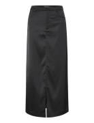 Yacminegz Mw Skirt Langt Skjørt Black Gestuz