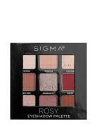 Rosy Eyeshadow Palette Øyenskygge Palett Sminke Multi/patterned SIGMA ...