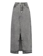 Cmcharlee-Long-Skirt Langt Skjørt Grey Copenhagen Muse