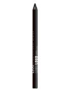 Line Loud Lip Pencil Evil Genius Lipliner Sminke Black NYX Professiona...