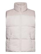 Short Puffer Vests Padded Vests Grey Tom Tailor