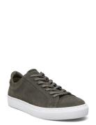 Type - Bosco Suede Lave Sneakers Khaki Green Garment Project