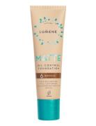 Matte Oil-Control Foundation Spf20 Foundation Sminke LUMENE