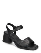 Kiara Sandal Sandal Med Hæl Black Camper