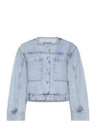 Ninni Denim Jacket Dongerijakke Denimjakke Blue NORR