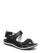 D Sandal Vega A Flate Sandaler Black GEOX