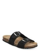 D Brionia L Flate Sandaler Black GEOX