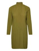 Mschbevin Dress Knelang Kjole Green MSCH Copenhagen