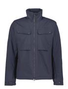 August Usx Jacket Parkas Jakke Navy Didriksons