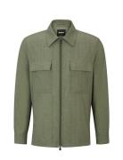 P-Carperos-Wg-Pk242F Tynn Jakke Khaki Green BOSS