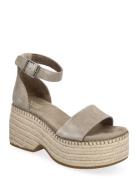 Laila Sko Wedge Beige TOMS