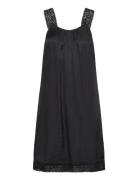 Crlinga Dress - Kim Fit Kort Kjole Black Cream