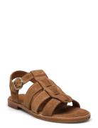 Sandals Flate Sandaler Brown Billi Bi