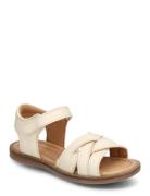 Bisgaard Becca O Shoes Summer Shoes Sandals Cream Bisgaard