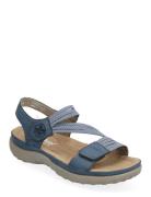 64870-14 Flate Sandaler Blue Rieker