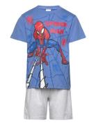 Pyjama Pyjamas Sett Blue Spider-man