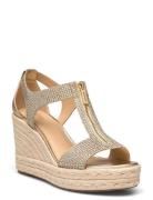 Berkley Mid Wedge Sko Wedge Gold Michael Kors