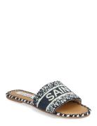 Verah Sandal Flate Sandaler Navy Steve Madden