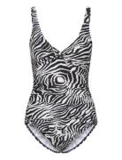 Zebra Simi Swimsuit Badedrakt Badetøy Black Panos Emporio