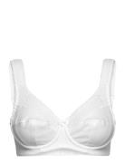 Wired Bra Lingerie Bras & Tops Wired Bras White Damella Of Sweden