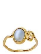 Lorelei Ring Ring Smykker Gold Maanesten