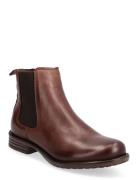 Biadanelle Chelsea Boot Leather Shoes Chelsea Boots Brown Bianco