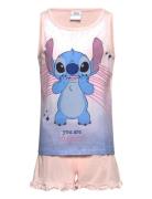 Pyjashort In Box Pyjamas Sett Pink Lilo & Stitch