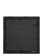 Polka-Dot Silk Pocket Square Lommetørkle Black Polo Ralph Lauren