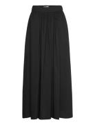 Msmagda Maxi Skirt Langt Skjørt Black Minus