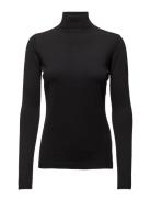 Lana Rullekrave Strik Tops Knitwear Turtleneck Black Minus