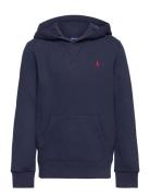 Fleece Hoodie Tops Sweat-shirts & Hoodies Hoodies Navy Ralph Lauren Ki...