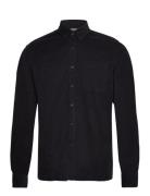 Sdjuan Ls Corduroy Tops Shirts Casual Black Solid