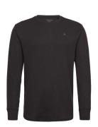 Lash R T L\S Tops T-shirts Long-sleeved Black G-Star RAW