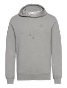 Hood Basic Badge Sweat - Gots/Vegan Tops Sweat-shirts & Hoodies Hoodie...