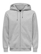 Onsceres Life Zip Thr. Hoodie Sweat Tops Sweat-shirts & Hoodies Hoodie...