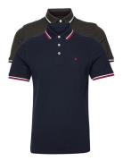 Jjepaulos Polo Ss 2Pk Mp Noos Tops Polos Short-sleeved Blue Jack & J S