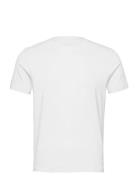 Bamboo/Cotton Crew Tee Tops T-shirts Short-sleeved White Panos Emporio