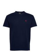 Heavyweight Jersey-Ssl-Tsh Tops T-shirts Short-sleeved Blue Polo Ralph...