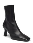 Booties Shoes Boots Ankle Boots Ankle Boots With Heel Black Billi Bi