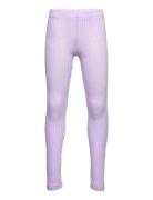 Lpmolly Hw Leggings Tw Bottoms Leggings Purple Little Pieces