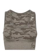 Camo Sports Bra Sport Bras & Tops Sports Bras - All Green Famme