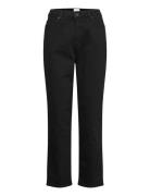 Mollyfv Ankle Bottoms Jeans Straight-regular Black FIVEUNITS