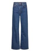 Clean Eileen Bottoms Jeans Wide Blue Nudie Jeans