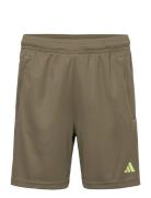 Tr-Es+ Short Sport Shorts Sport Shorts Khaki Green Adidas Performance