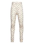 Nkfwang Wool Rib Legging Aop Xxiii Bottoms Leggings Cream Name It