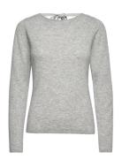 Wool & Cashmere Pullover Tops Knitwear Jumpers Grey Rosemunde